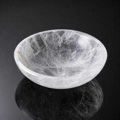 QUARTZ BOWL SIZE: 4 INCH DIAMETER