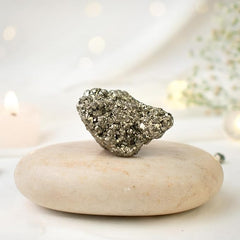 PYRITE STONE (STONE OF ABUNDANCE) SIZE: 100-150 GMS