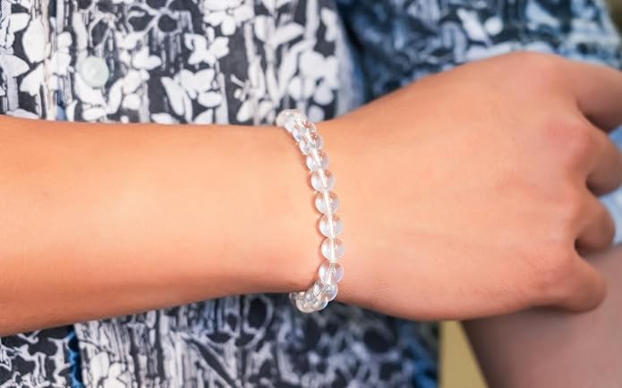 CLEAR QUARTZ BRACELET