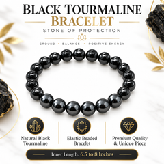 BLACK TOURMALINE BRACELET