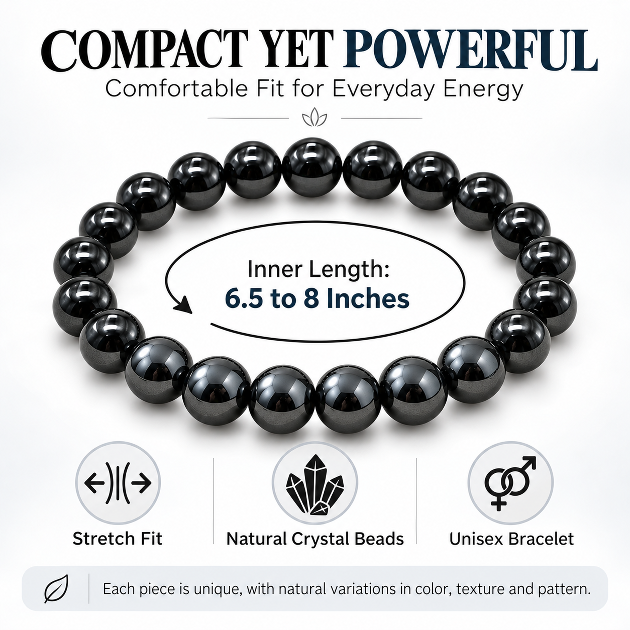 BLACK TOURMALINE BRACELET