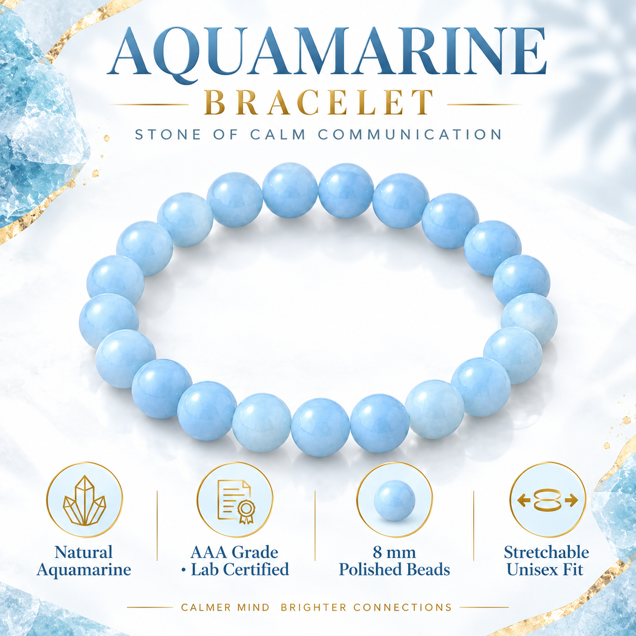 AQUAMARINE BRACELET