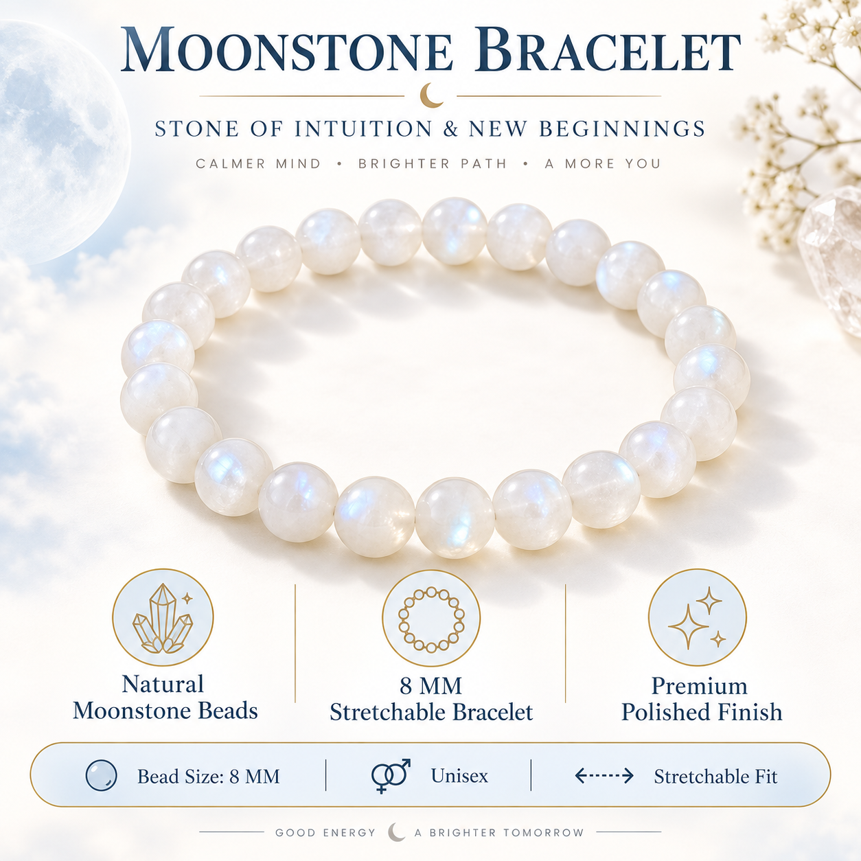 MOON STONE BRACELET