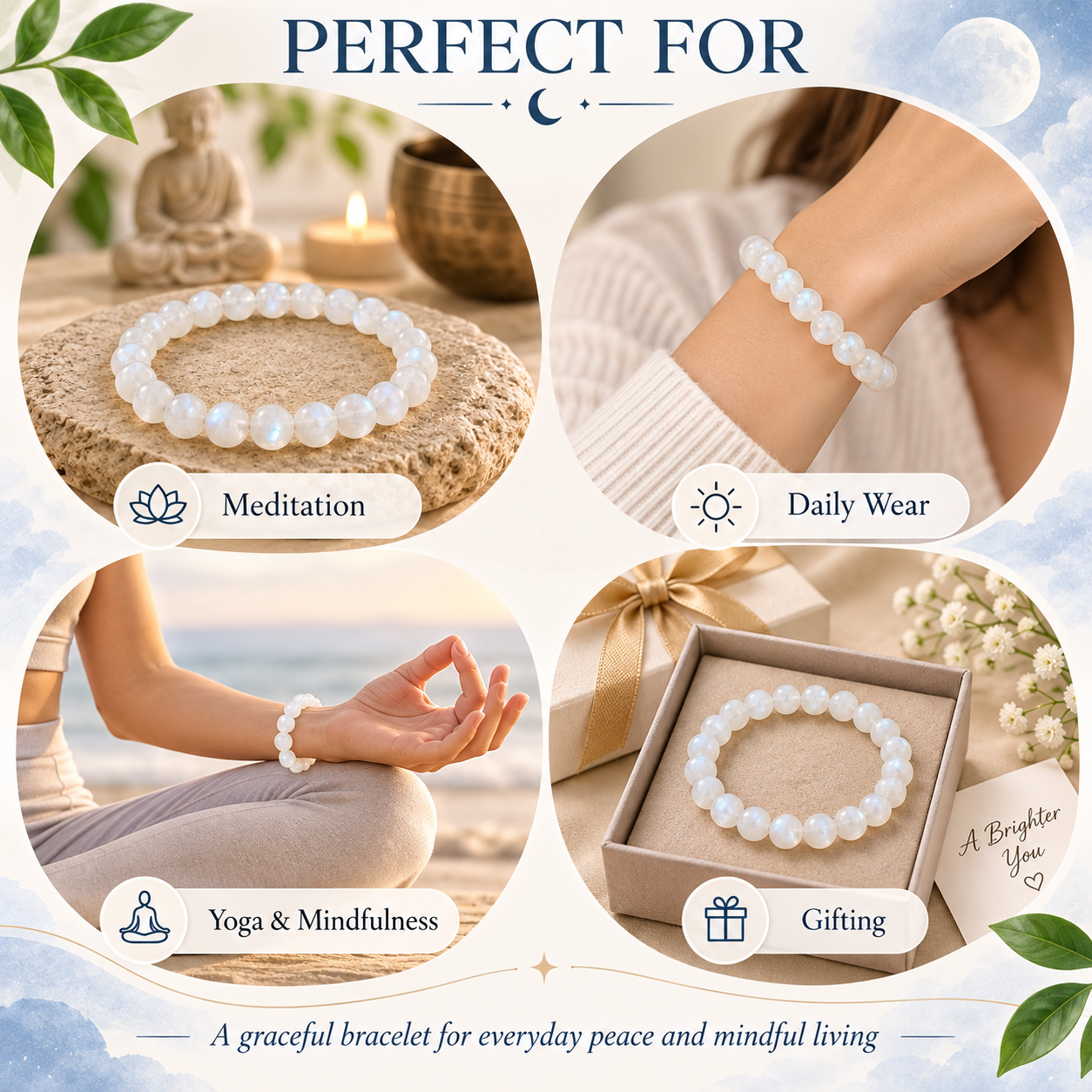 MOON STONE BRACELET