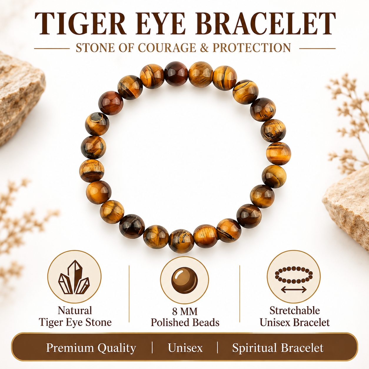 TIGER EYE BRACELET