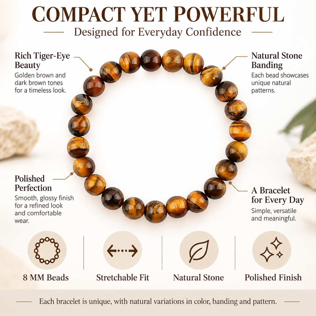 TIGER EYE BRACELET