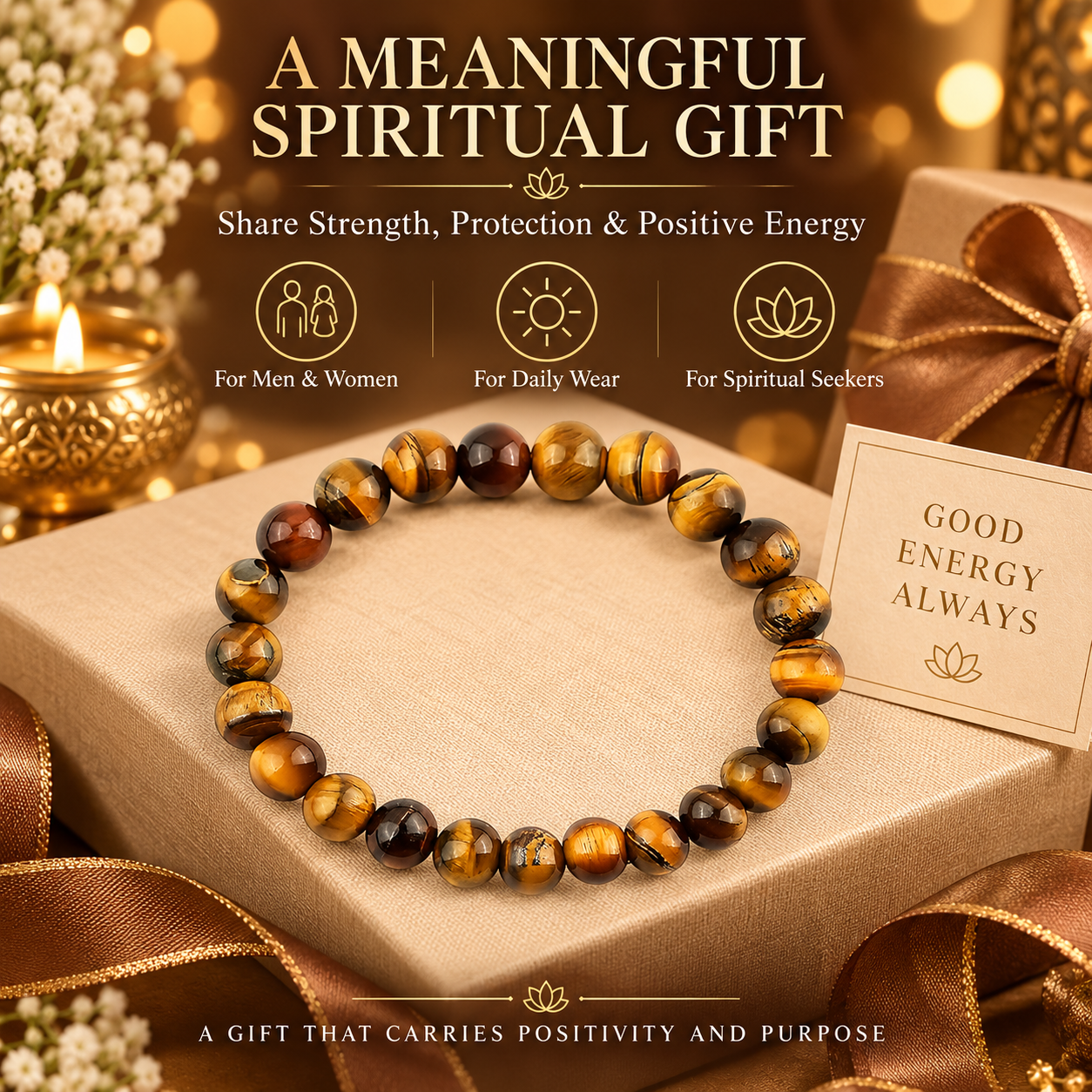 TIGER EYE BRACELET