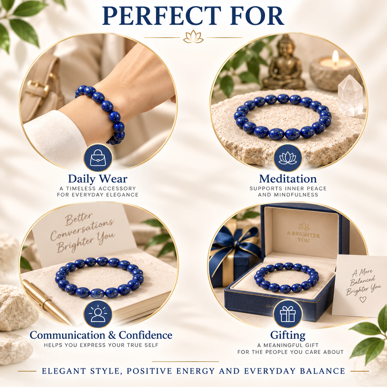 LAPIS LAZULI BRACELET