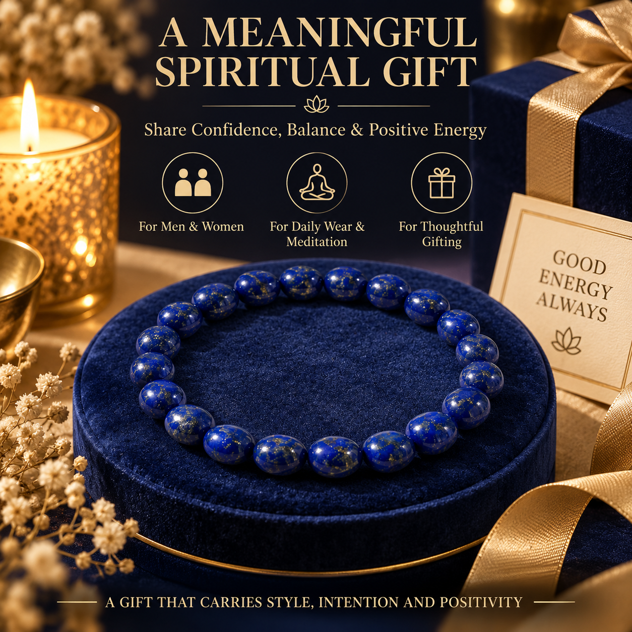 LAPIS LAZULI BRACELET