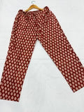 Bagru Print Top & Bottom Set