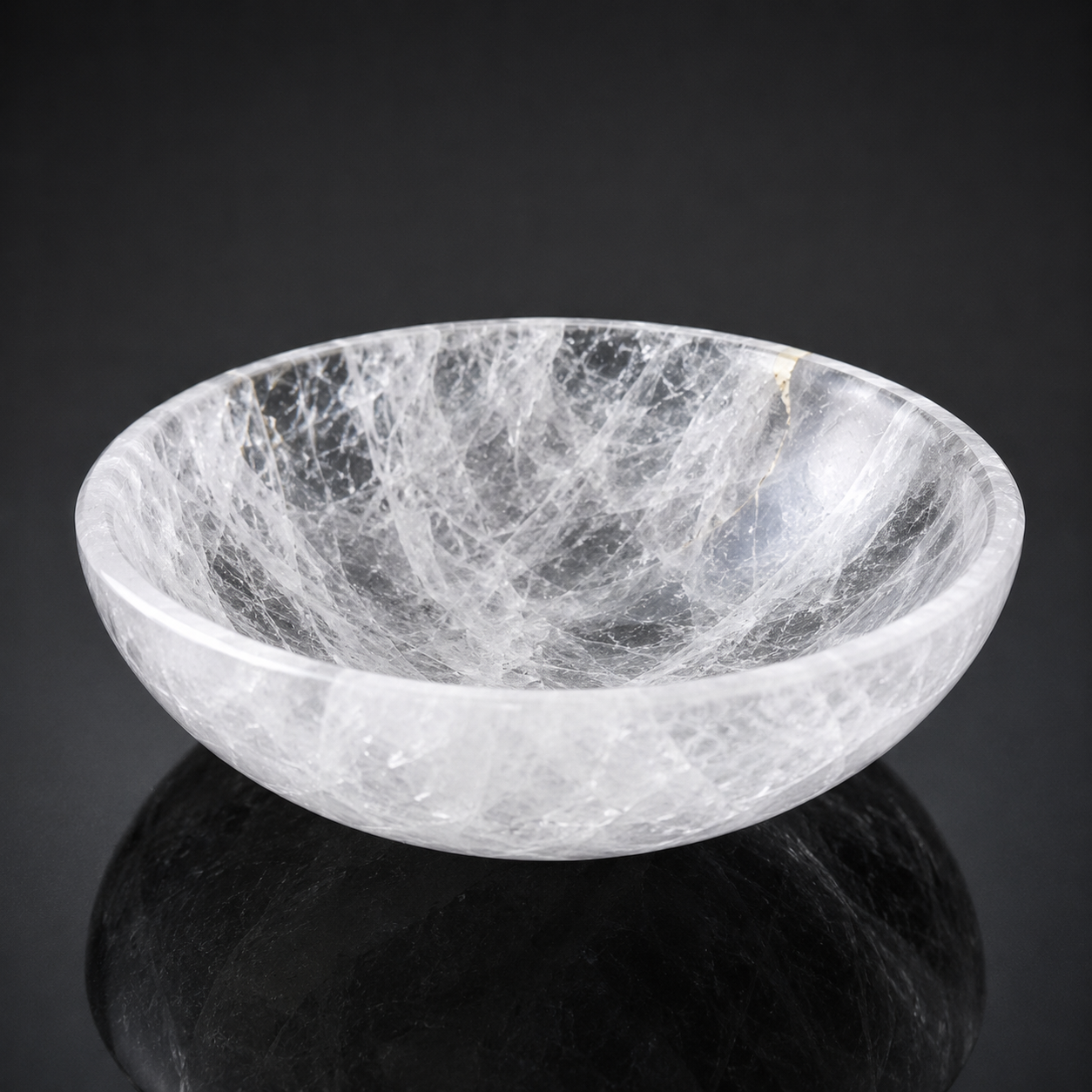 QUARTZ BOWL SIZE: 4 INCH DIAMETER