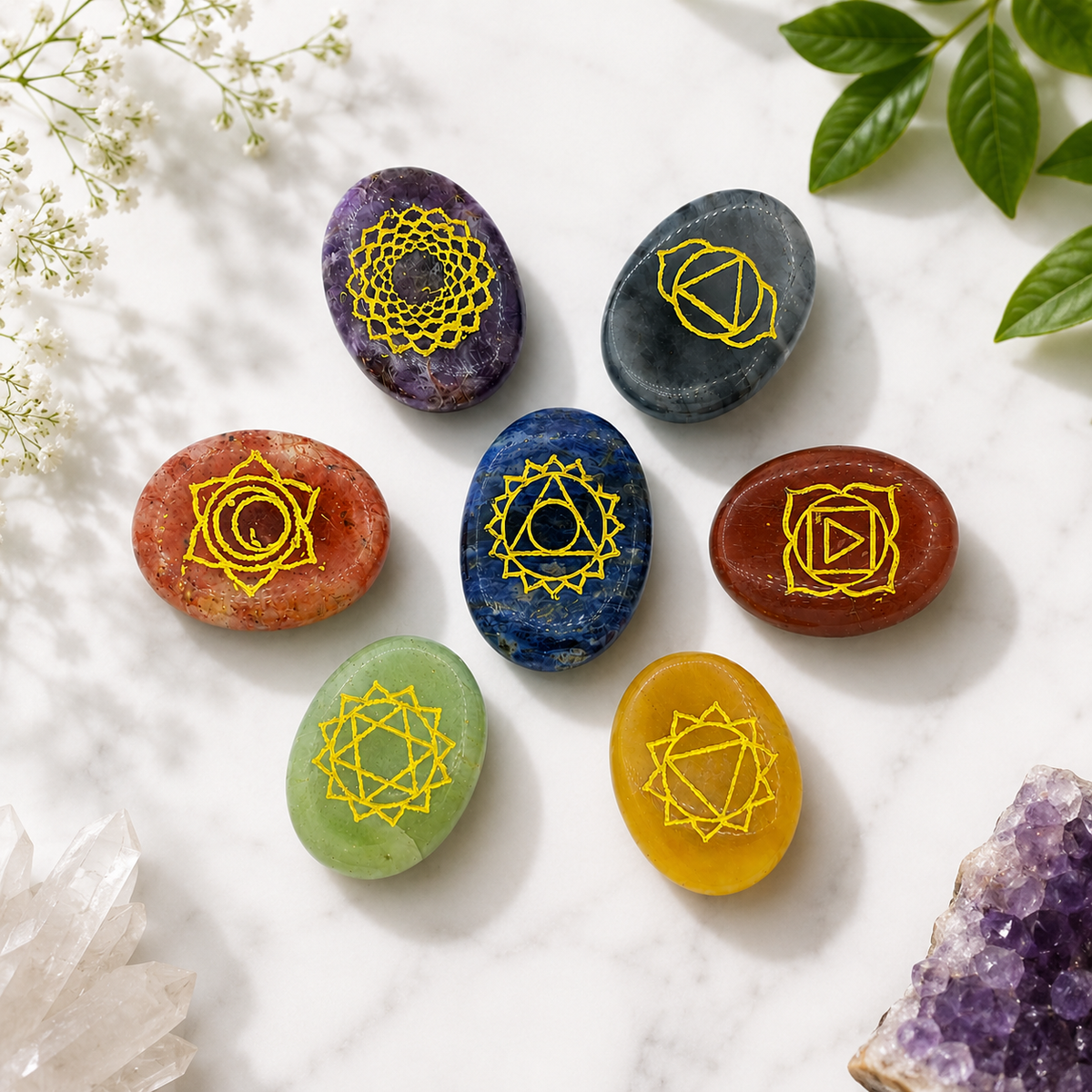7 CHAKRA BALANCE CRYSTALS