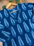 Indigo Blue Kurta and Bottom Set for Women